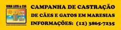 FAIXA Campanha De Castração VIRA LATA & CIA