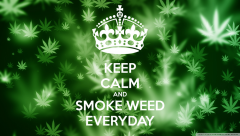 keep calm And smoke weed everyday 124