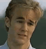 james Van Der beek crying