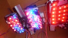 leds ligados!