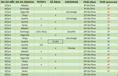 fertilização esquema