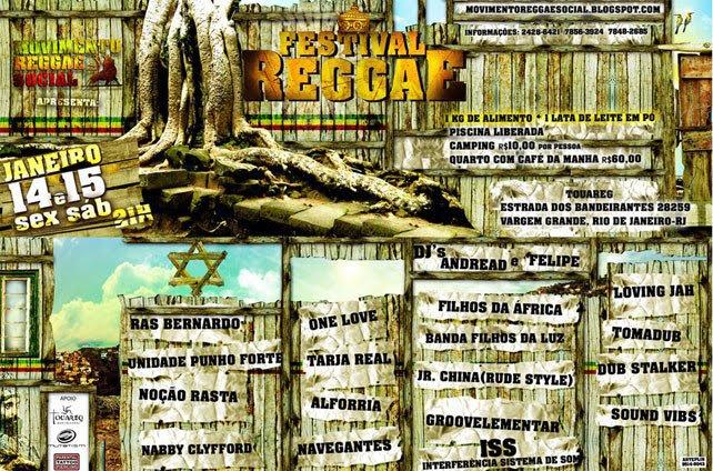 Festival de reggae em Vargem Grande !!