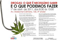 Drogas o que é necessário fazer