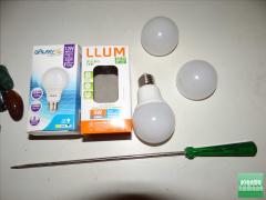 lampadas led bulbo