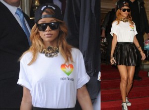 Rihanna na Marcha da Maconha em Amsterdam