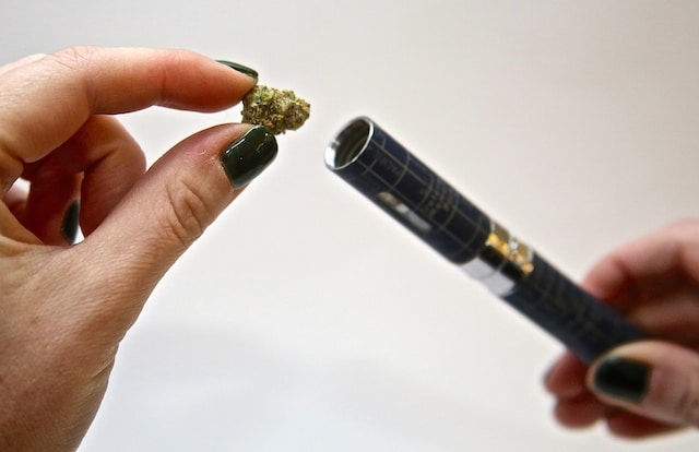 Consumir Cannabis através de vaporizador