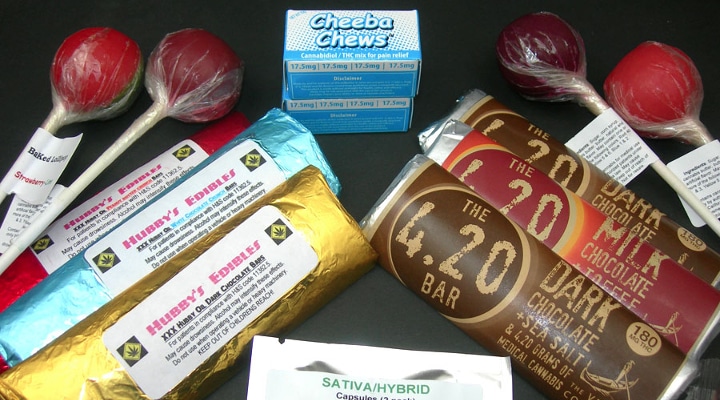 Produtos de maconha comestível, alternativa para consumir Cannabis