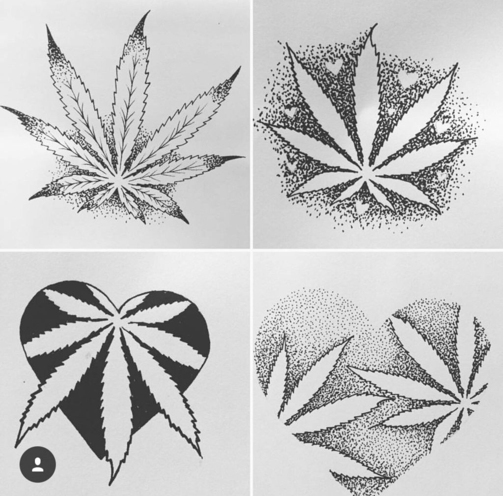 Tatuagem de Maconha: +170 Inspirações de Tattoos!